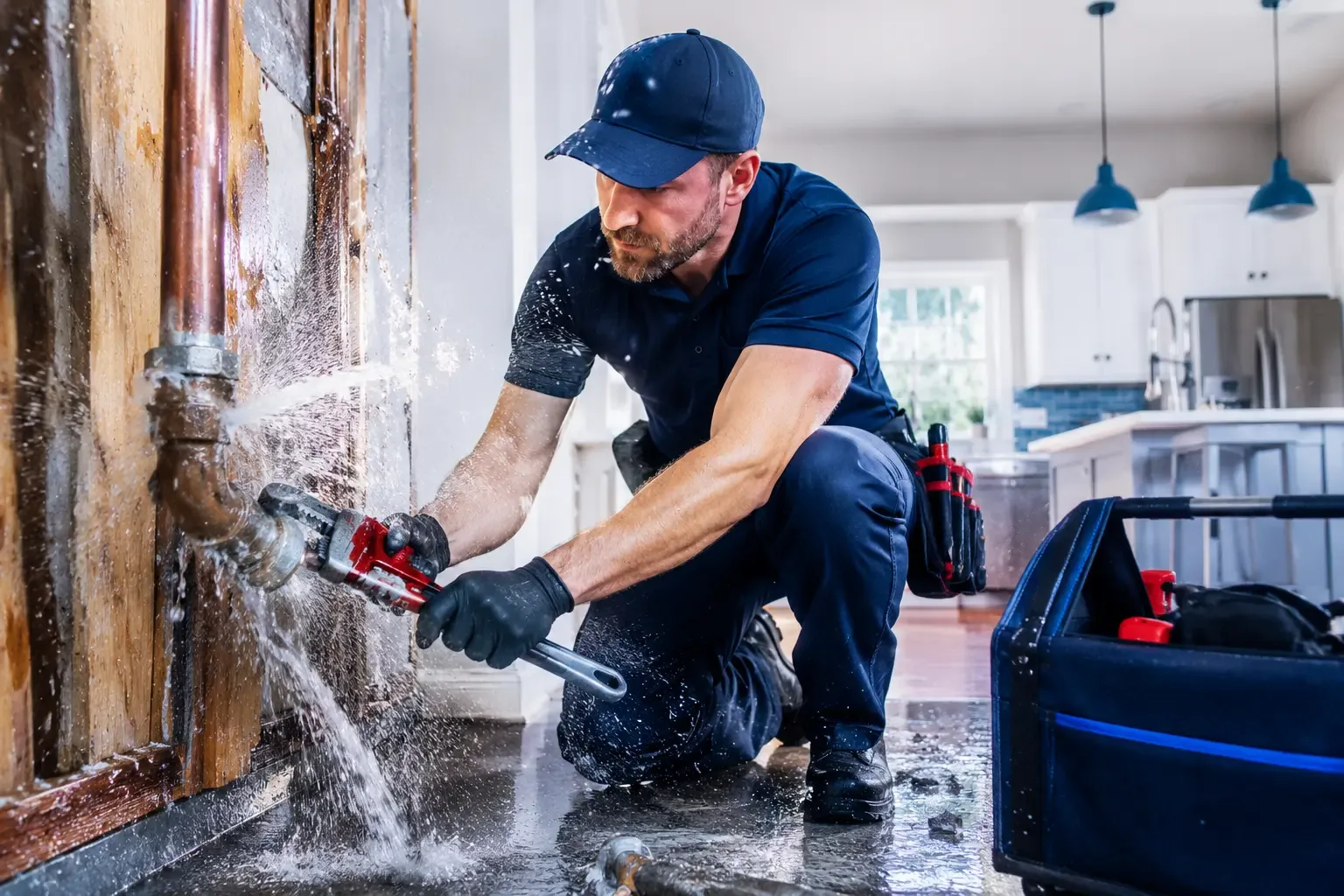 Local emergency pipe repair professionals in La Harpe, KS